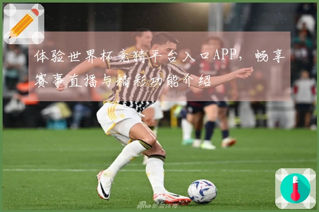 体验世界杯竞猜平台入口APP，畅享赛事直播与精彩功能介绍