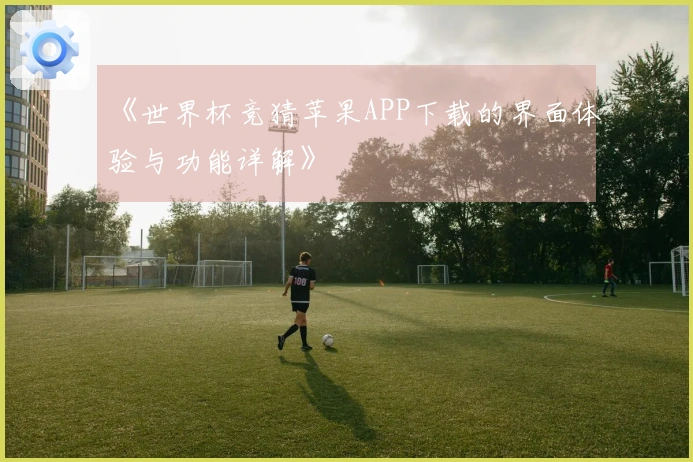 《世界杯竞猜苹果APP下载的界面体验与功能详解》